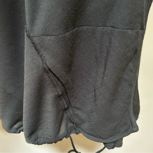 Lurdes Bergada~Summer Collection Asymmetrical Drape Cotton Jersey Top size Large - Picture 6 of 16